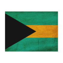 Bahamas Flag Post Card