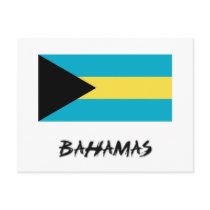 Bahamas Flag Post Cards