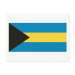 Bahamas Flag Postcard
