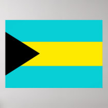 Bahamas Flag Posters