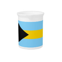 Bahamas Flag Set Pitchers