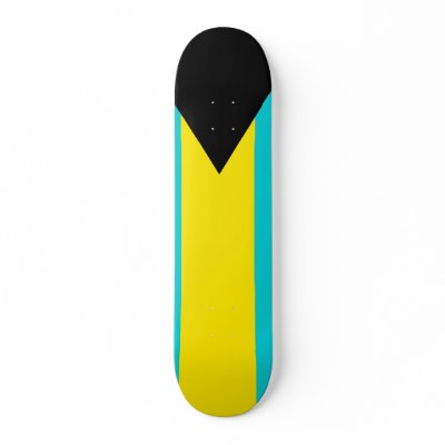 Bahamas Flag Skate Board Decks by coolcountry