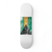 Bahamas Flag Custom Skateboard