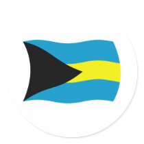 Bahamas Flag Sticker by livingflags Bahamas Flag Sticker