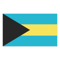 Bahamas Flag Sticker