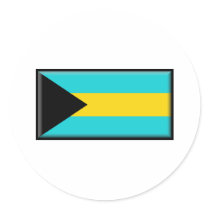 Bahamas Flag stickers by jacinto888 Bahamas Flag stickers