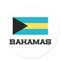 Bahamas Flag stickers by tshirtshirts Bahamas Flag stickers