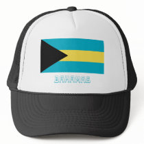 Bahamas Flag with Name hats by Vexillophile Bahamas Flag with Name hats