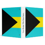 Bahamas High quality Flag 3 Ring Binder