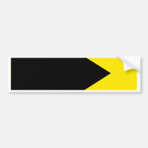 Bahamas High quality Flag Bumper Sticker