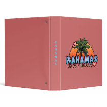 Bahamas is for Lovers Vinyl Binders