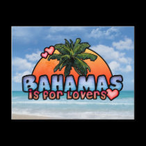 Bahamas is for Lovers postcards