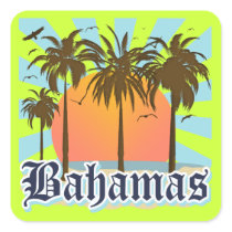 Bahamas Islands Beaches Sticker