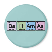 Bahamas made of Elements magnets
