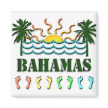 Bahamas Refrigerator Magnets