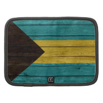 Bahamas Old Wood Folio Planner Case