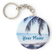 Bahamas Personalized Key Chain