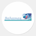 Bahamas Round Sticker