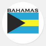 Bahamas Round Sticker