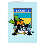 Bahamas Scuba Panda cards