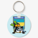 This cute panda loves to go scuba diving in the Bahamas! The Carribean has such beautiful coral reefs and marine life! Panda wears double tanks, a scuba mask & reg, and green fins. What a cutie! A great gift for any scuba diver who loves to go to the Bahamas.