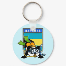 Bahamas Scuba Panda keychains by cuteunion Bahamas Scuba Panda keychains