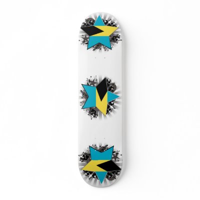 Bahamas Star Skate Board Decks by FlagCenter