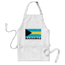 Bahamas Vintage Flag Apron