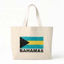 Bahamas Vintage Flag Tote Bag
