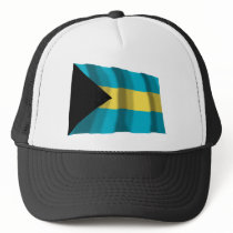 Bahamas Waving Flag hats by Vexillophile Bahamas Waving Flag hats