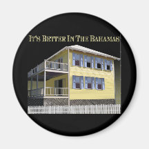 Bahamian Architecture Fridge Magnet