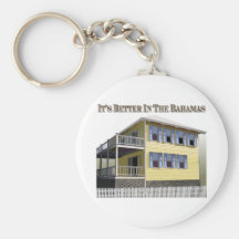 Bahamian Architecture Key Chains