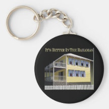 Bahamian Architecture Keychain