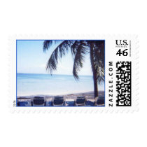 Bahamian Beach Postage Stamp