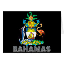 Bahamian Emblem Greeting Cards