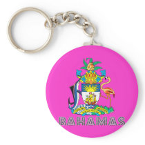 Bahamian Emblem Keychain