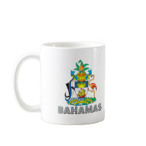 Bahamian Emblem Coffee Mugs