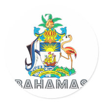 Bahamian Emblem Sticker