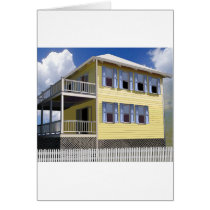 Bahamian House Card