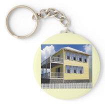 Bahamian House Key Chain
