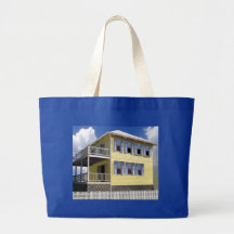 Bahamian House Tote Bags