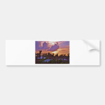 Bahamian Sunset Bumper Stickers