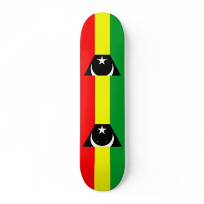 Bahawalpur, Oman Skate Board by FlagLibrary
