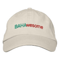 BAHAwesome Embroidered Baseball Caps