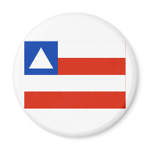 Bahia, Brazil Flag magnets