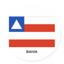 Bahia, Brazil Flag stickers by Vexillophile Bahia, Brazil Flag stickers