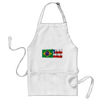 Bahia & Brazil Waving Flags Apron