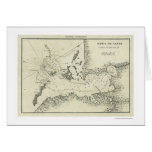 Bahia De Tampa Florida Map 1809 cards