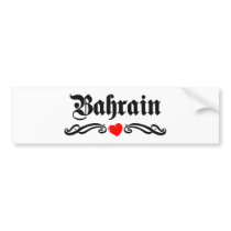 Bahrain Bumper Sticker