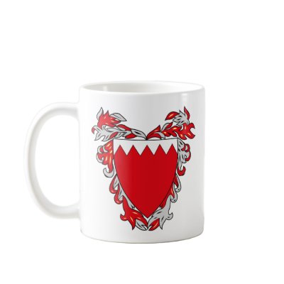 Bahrain Coat of Arms Mug by FlagTshirts